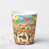 Gobelets En Papier Coupe Fiesta (Recto)