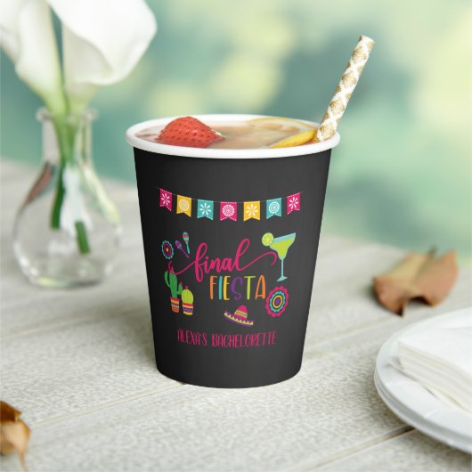 Gobelets En Papier Coupe finale de papier Fiesta Bachelorette Party - (Insitu)