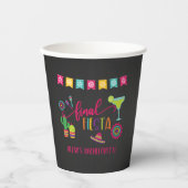 Gobelets En Papier Coupe finale de papier Fiesta Bachelorette Party - (Recto)
