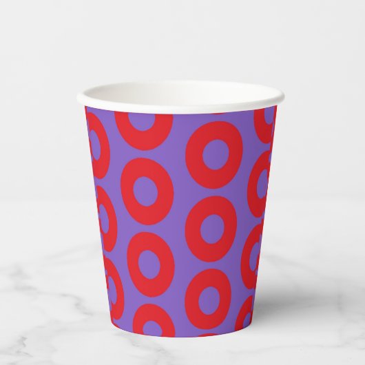 Gobelets En Papier Coupe Fishman Donut Paper (Recto)