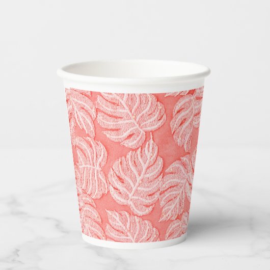 Gobelets En Papier Coupe fleurie (Recto)