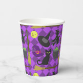 Gobelets En Papier Coupe Halloween Witches Paper Cup (Verso)
