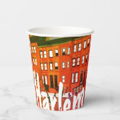 Gobelets En Papier Coupe Harlem vintage (Verso)