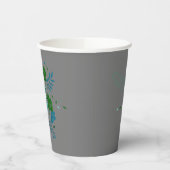 Gobelets En Papier Coupe Léopard de fraîcheur (Gauche)