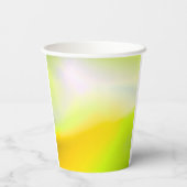 Gobelets En Papier Coupe Lime Yellow Paper (Verso)