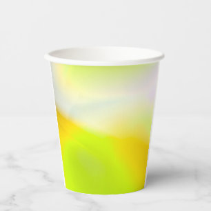 Gobelets En Papier Coupe Lime Yellow Paper