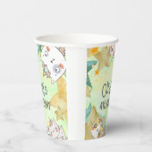 Gobelets En Papier Coupe Magic Caticorn anniversaire de papier (Droite)