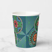 Gobelets En Papier Coupe Mah Jongg Holiday Paper Cup (Gauche)