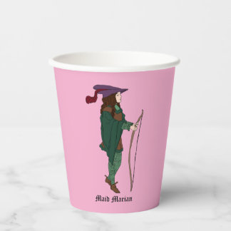 Gobelets En Papier Coupe Maid Marian en papier