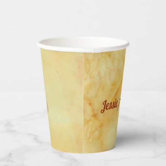 Gobelets En Papier Coupe mariage de papier Fleurs d'influence asiatiq (Droite)