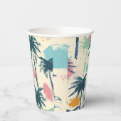 Gobelets En Papier Coupe Palm Leaf de papier (Gauche)