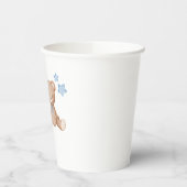 Gobelets En Papier Coupe papier baby shower - Baby shower d'ours (Gauche)