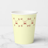 Gobelets En Papier Coupe papier - cloches (Verso)