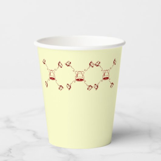 Gobelets En Papier Coupe papier - cloches (Recto)