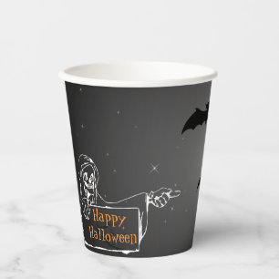 Gobelets En Papier Coupe Papier Halloween Maison Chasse Peur