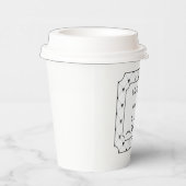 Gobelets En Papier Coupe "Quand la vie vous donne un noeud, Cravate u (Droite)