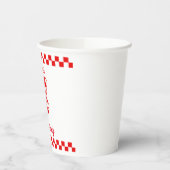 Gobelets En Papier Coupe Retro Pizza Party Paper (Gauche)