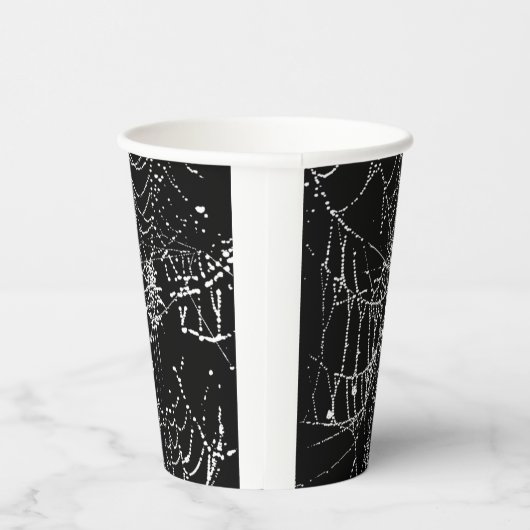 Gobelets En Papier Coupe Spiderweb (Droite)