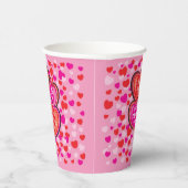 Gobelets En Papier Coupe Valentine Heart Balloons Paper Party (Droite)