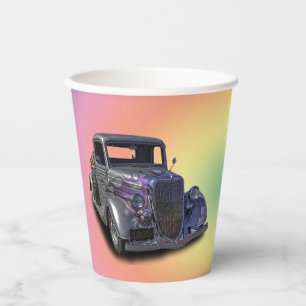 GOBELETS EN PAPIER COUPE VINTAGE DE PAPIER DE CUISINE 1935
