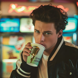 Gobelets En Papier Coupe vintage de papier micro