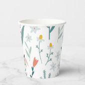 Gobelets En Papier Coupes Daisy et Tulip Party (Recto)