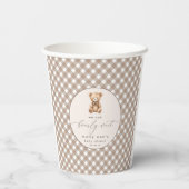 Gobelets En Papier Coupes de Baby shower neutres d'attente rapide (Verso)