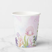 Gobelets En Papier Coupes de Baby shower Ocean Dreams (Verso)