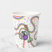 Gobelets En Papier Coupes de fête à vide (Verso)