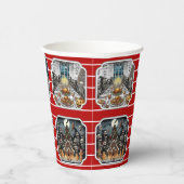 Gobelets En Papier Coupes de fête de Noël hantées - set 2 (Droite)