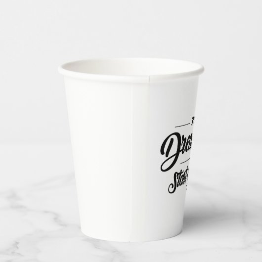 Gobelets En Papier Coupes de papier (Droite)