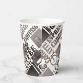 Gobelets En Papier Coupes de papier à base de café favori (Droite)