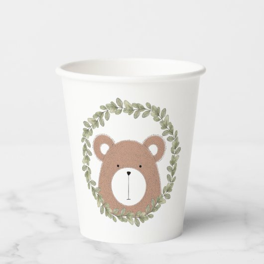 Gobelets En Papier Coupes de papier à oreille mignonnes (Recto)