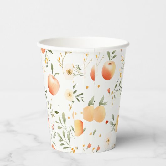 Gobelets En Papier Coupes de papier Apple Summer Party (Droite)