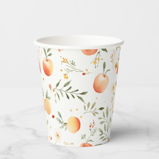 Gobelets En Papier Coupes de papier Apple Summer Party (Recto)