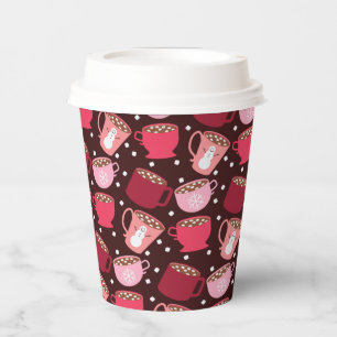 Gobelets En Papier Coupes de papier au chocolat chaud