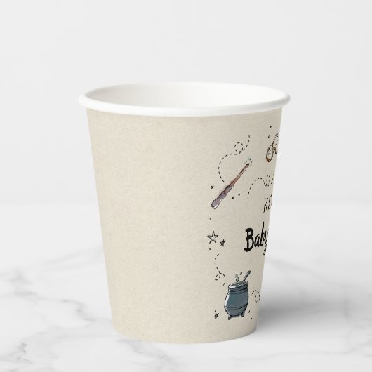 Gobelets En Papier Coupes de papier Baby shower Harry Potter (Recto)