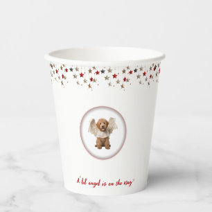 Gobelets En Papier Coupes de papier Baby shower Lil' Angel