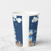 Gobelets En Papier Coupes de papier Baby shower nautique (Droite)