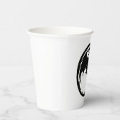 Gobelets En Papier Coupes de papier blanc Black Dragon (Droite)