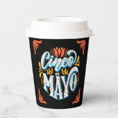 Gobelets En Papier Coupes de papier Cinco De Mayo (Verso)