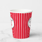 Gobelets En Papier Coupes de papier d'anniversaire personnalisables p (Droite)