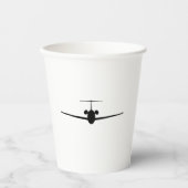Gobelets En Papier Coupes de papier d'aviation (Recto)