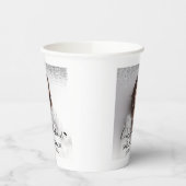 Gobelets En Papier Coupes de papier de graduation photo moderne (Gauche)