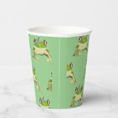 Gobelets En Papier Coupes de papier de grenouille (Droite)
