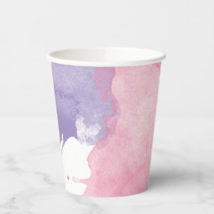Gobelets En Papier Coupes de papier de la partie de peinture