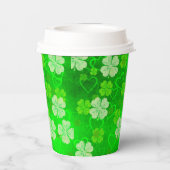 Gobelets En Papier Coupes de papier de la Saint Patrick (Verso)