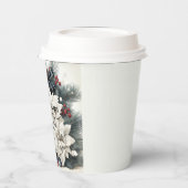 Gobelets En Papier Coupes de papier de Noël (Gauche)