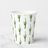 Gobelets En Papier Coupes de papier Desert Cactus Southwest Party (Recto)