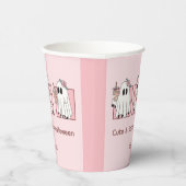 Gobelets En Papier Coupes de papier d'Halloween mignonnes et Éffrayan (Droite)